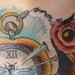 Tattoos - Love Hurts Pocket Watch chest piece - 34686